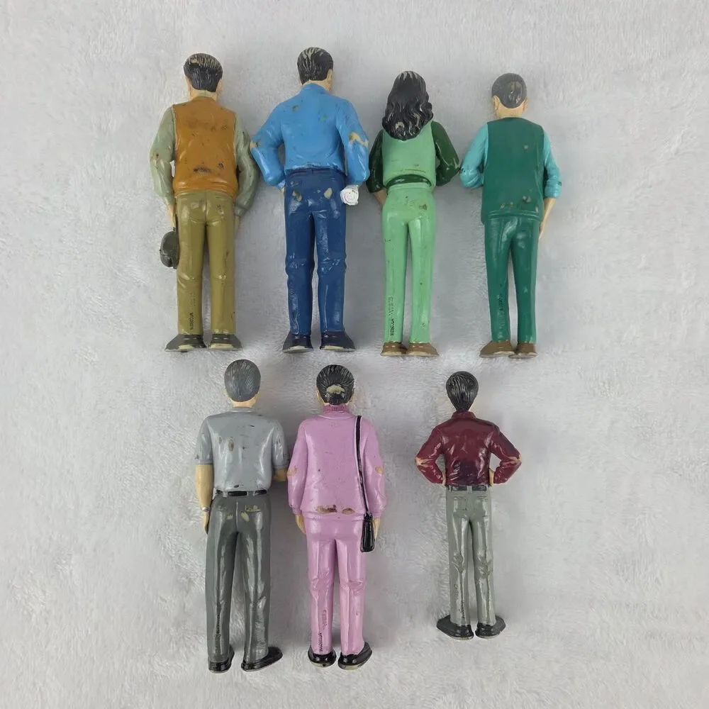 Vintage Cre8tive Minds Dollhouse Family Figures Lot 7 Pretend Play Doll Creative